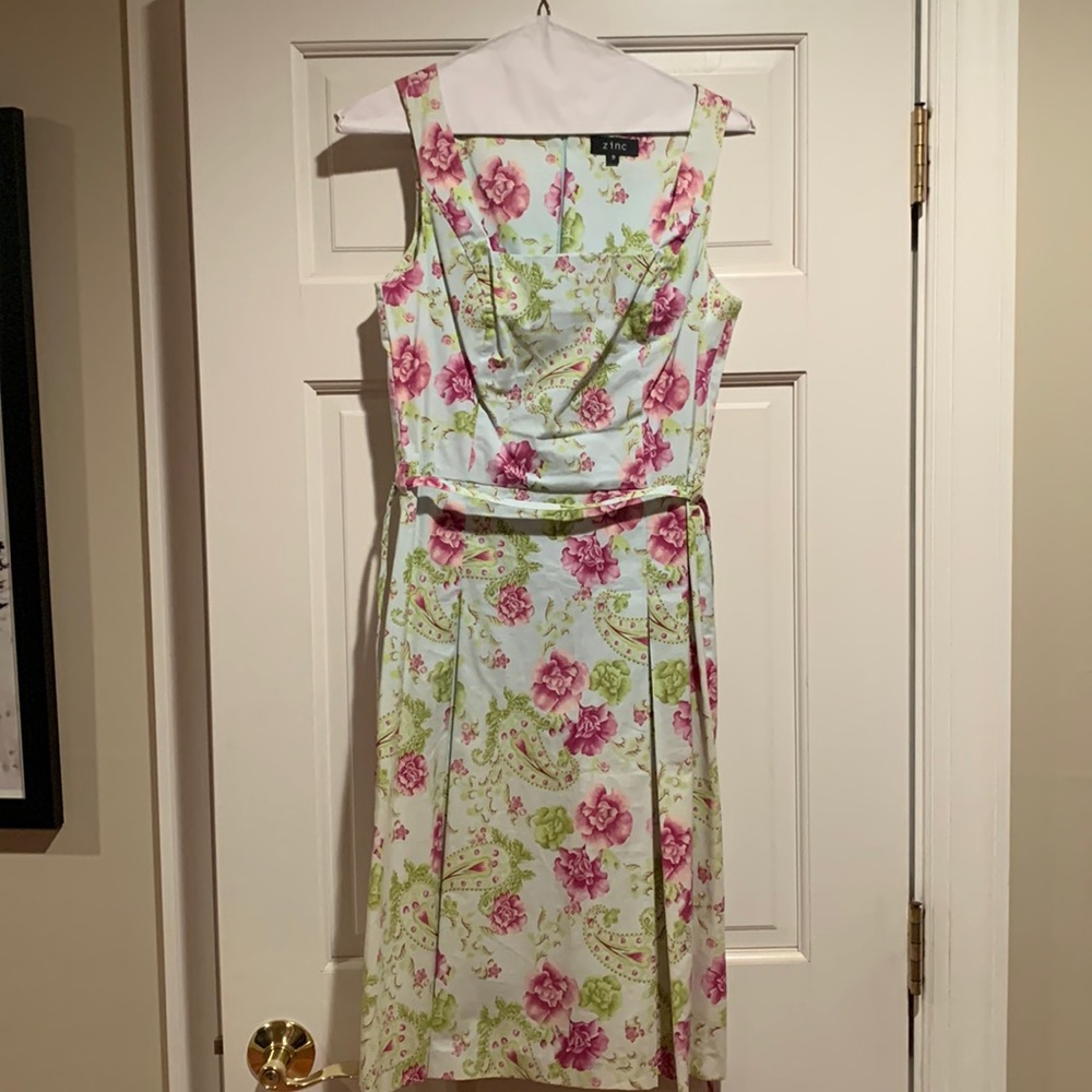 Zinc floral dress